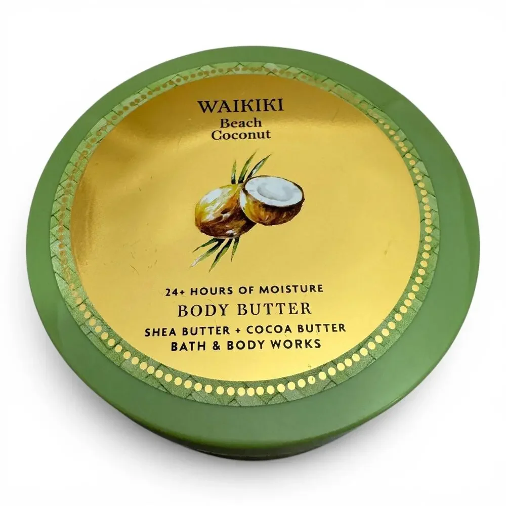 Bath & Body Works Waikiki Beach Coconut Body Butter 6.5oz